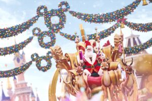 santa claus disneyland paris parade