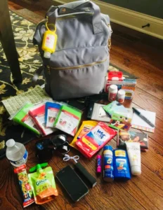 under 5s survival kit in queues