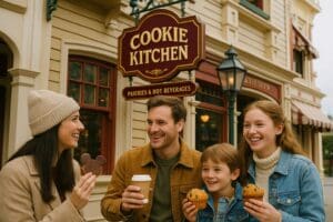 Guests enjoying treats at Cookie Kitchen​