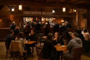 crockett’s saloon davy crockett ranch disneyland paris rustic wild west bar drinks