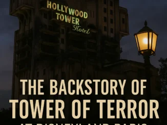 Discover the haunting backstory of the Hollywood Tower Hotel at Disneyland Paris. Learn the eerie tale, hidden details, and secrets behind Tower of Terror.