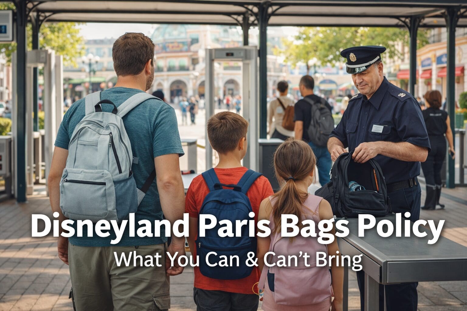 Disneyland Paris Bags Policy 2026: What You Can & Can’t Bring