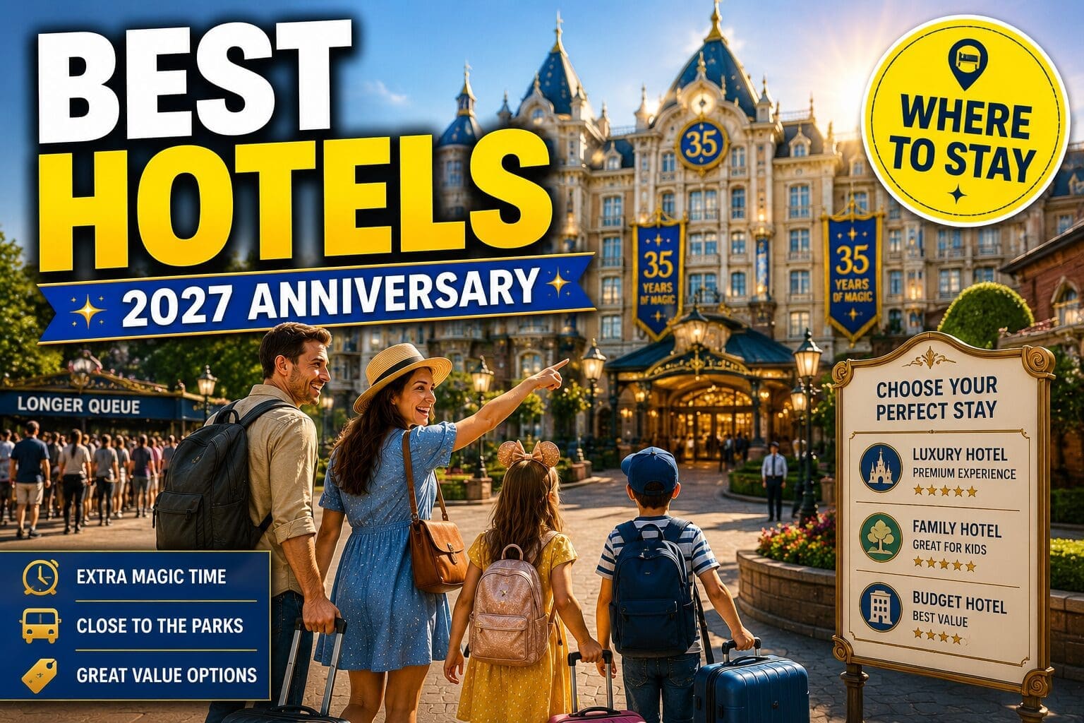 Disneyland Paris 35th Anniversary Hotels Guide (Best Places to Stay in ...