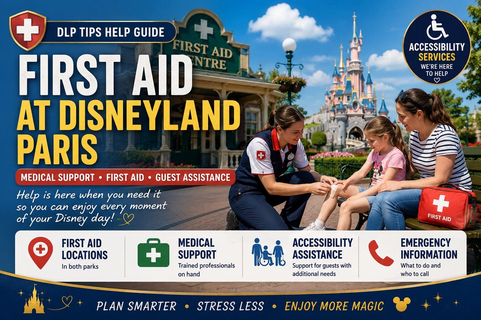 First Aid at Disneyland Paris: Locations, Medical Help & Emergency Info