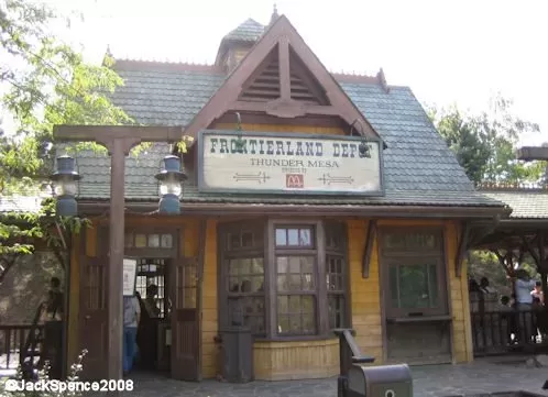 Disneyland store railroad frontierland